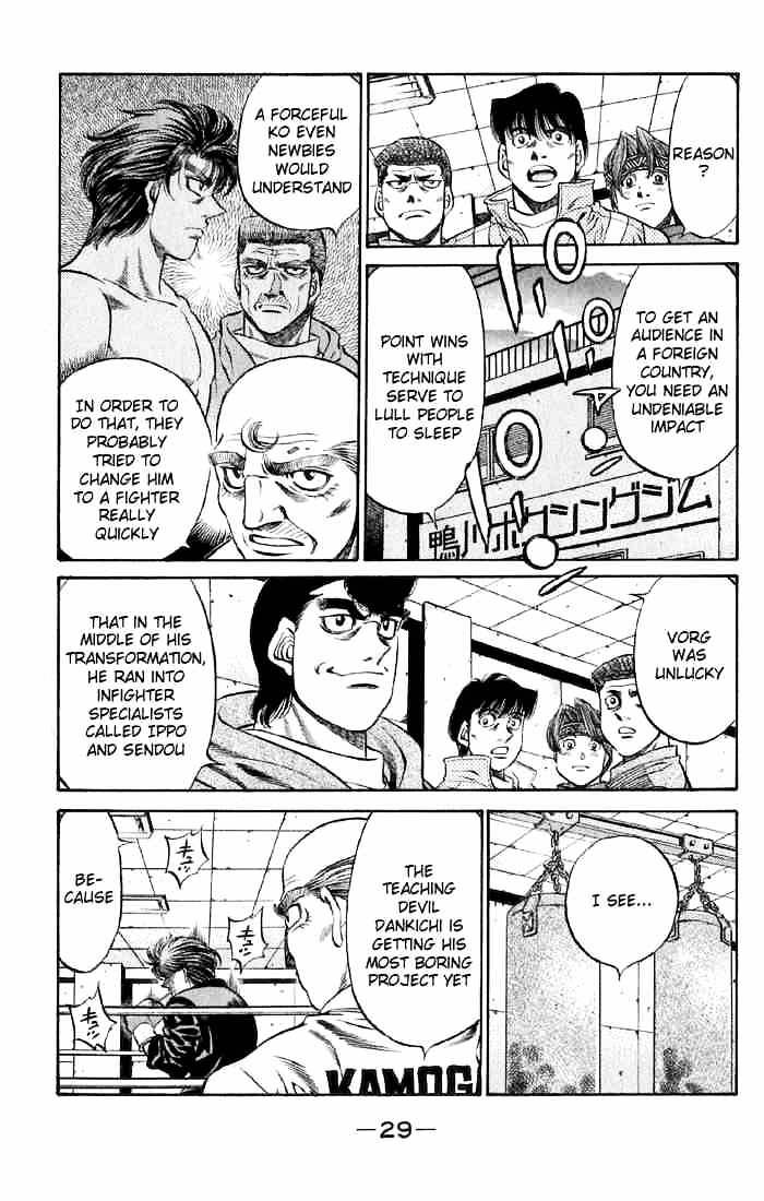 Hajime no Ippo: Fighting Spirit, Chapter 474 image 04